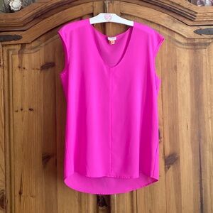 J Crew like new Everyday Crepe Sleeveless Blouse